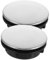 Holibanna 2Piezas Cubiertas para Fregadero de Cocina y Baño Tapas Decorativas Inoxidable Tapón de Orificio para Grifo y Dispensador de Jabón Instalación y Duradera