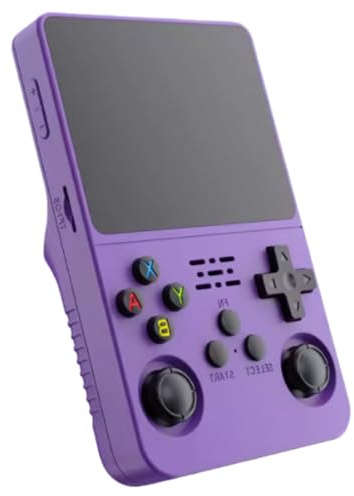 RetroSnap Play Game Console，Retro Handheld Video Game Console， with USB/OTG Screen Portable Pocket Video Player (Violet)