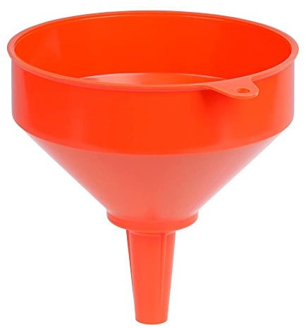 Pressol 02366 Entonnoir en Plastique Poly 200 mm, Orange