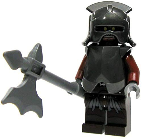 LEGO Lord of The Rings Minifiguren: URUK-HAI mit Armour Helmet and Axe