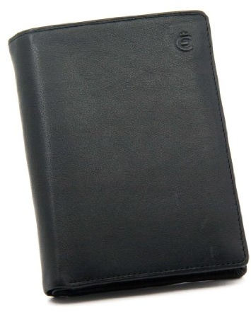 Esquire Münzbörse Logo Hochformatbörse Schwarz 048410