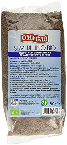 La finestra sul cielo Omega3 Semi di Lino, 500g (Bio)