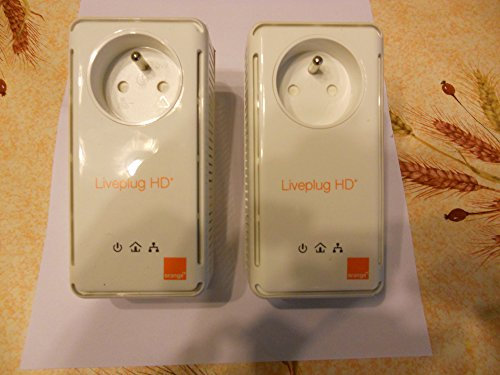 Orange Liveplug HD+ Duo Pont HomePlug 1.0 (Paquet de 2)