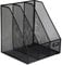 OSCO 3-fach Stehsammler aus Drahtgeflecht, schwarz MR3 BLACK