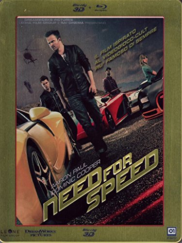 Need for speed (2D+3D steelbook) [3D Blu-ray] [IT Import]