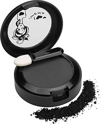 IMPALA | Matte Lidschatten in Schwarz 57 | Professioneller Lidschatten in Puderform | Hohe Pigmentierung und natürlicher Look | Enthält Spiegel und Applikator|Lange Haltbarkeit und maximale Fixierung