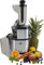 Steba Slow Juicer, schonendes kaltes Pressverfahren, geeignet für fast alle Obst- und Gemüsesorten, Kräuter und Kartoffeln, 1 Liter Saftbecher, E 400