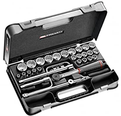 Facom S.161-5P12 - Coffret Douilles 1/2 12 Pans Métriques - 30 Pièces