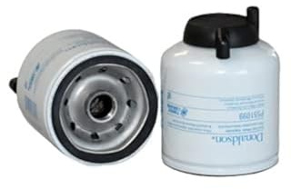 Donaldson P551099 Kraftstofffilter, Wasserabscheider Spin-On, Durchmesser 76,8 mm, Länge 101,8 mm