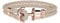PAUL HEWITT Anker Armband Damen PHREP - Segeltau Armband Frauen, Leder Armband Damen (Braun) mit Anker Schmuck aus IP-Edelstahl (Rosegold)