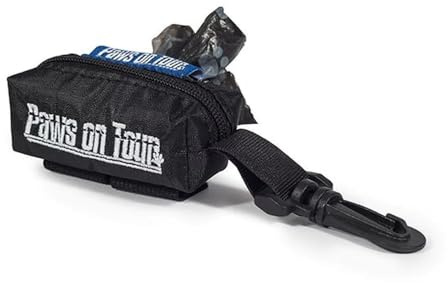 Ancol Paws On Tour Poop Bag Dispenser - 740500, 0.2 kg, Blue, one size, A-740500