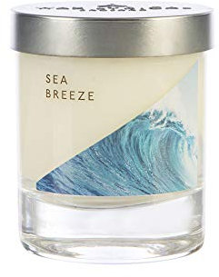 Wax Lyrical Sea Breeze Kerze, bis zu 35 Stunden, Wachs, Elfenbein, kleines Glas