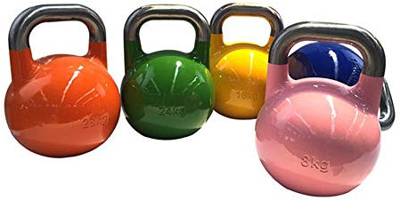 Kettlebells AGYH Stahlguss, Verwendet Für Krafttraining Für Männer Und Frauen Kerntraining Muskeltraining 4 Kg / 6 Kg / 8 Kg / 10 Kg / 12 Kg / 16 Kg / 20 Kg / 24 Kg(Size:4 kg)