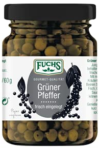 Fuchs Gewürze Grüner Pfeffer Glas, 100 g