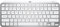 Logitech Mx Keys Mini tastiera illuminata wireless minimalista, compatta, Bluetooth, retroilluminata, USB C, compatibile con Apple Macos, iOS, Windows, Linux, Android, struttura in metallo - grigio