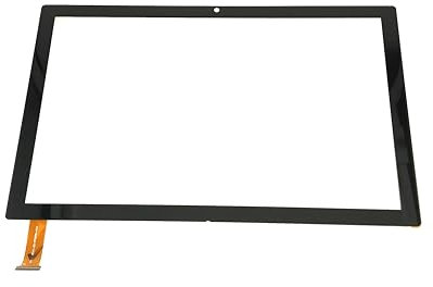 Touch Screen Panel Digitizer (Without LCD Display) Replacement Compatible with VANKYO MatrixPad S10 10 inch Tablet Black (Round Angle)