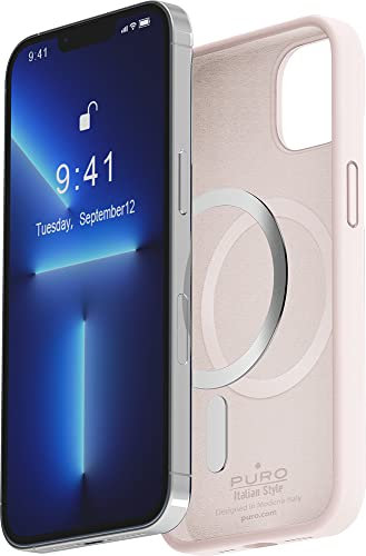PURO Icon MAG Schutzhülle für iPhone 14 Pro Max MagSafe (Dusty Pink)