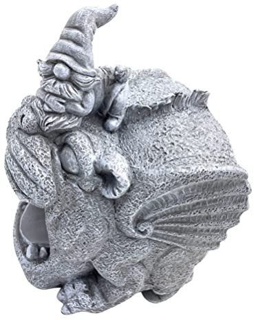 DOITOOL Decorazione Per Grondaia Resina Statua Di Estensore Per Scarico Copertura Decorativa e Pratica Per La Guida Nel Giardino