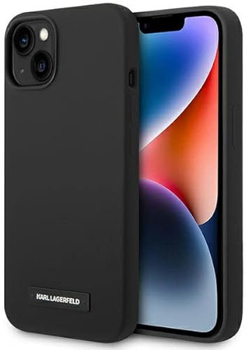 Karl Lagerfeld KLHMP14SSLMP1K Hülle für iPhone 14 6,1 hardcase Schwarz Silicone