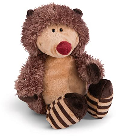 NICI 49158 Kuscheltier Igel Hetch Hogan 50cm braun schlenkernd-Nachhaltiges Stofftier aus weichem Plüsch, niedliches Plüschtier zum Kuscheln und Spielen, für Kinder & Erwachsene, tolle Geschenkidee