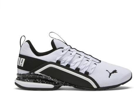 Puma Herren Alexion Crosstrainer, Weiß-Schwarz Ss24, 11.5