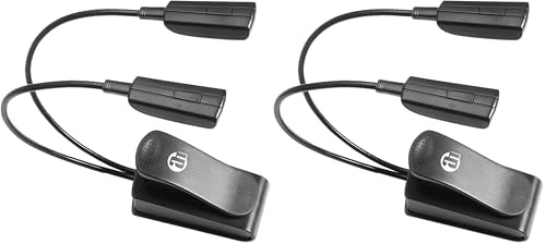 Adam Hall ah Stands SLED2PRO SLED 2 Pro LED-Notenpultleuchte (4x Leuchtdioden, 2x Schwanenhälse) (Packung mit 2)