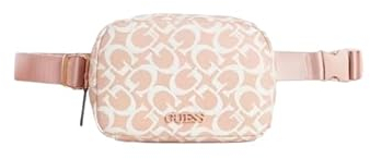GUESS Nearwood Gürteltasche, Puder, powder pink, 7.5 L x 5.5 H x 2 W