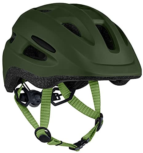 Retrospec Scout Kids Bike Helmet - Multi-Sport Toddler Safety Protection with 14 Vents, Adjustable Fit System, Built-in Sun Visor & Washable Interior in 2 Sizes for Boys & Girls
