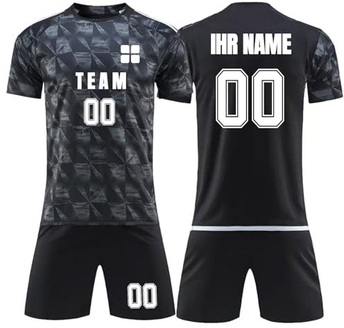 Trikot Mit Eigenem Namen Nummer Logo, Fussball Trikot Personalisiert Erwachsene Kinder, Trikot Selber Gestalten, Fußball Trikot Kinder Set #3