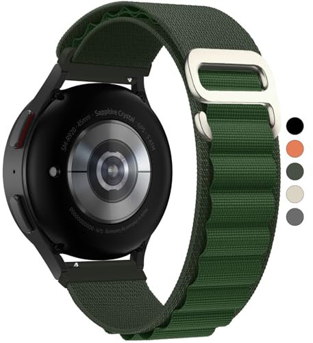 OUTPUTBT 22mm Uhrenarmbandfür für Samsung Galaxy Watch 46mm Armband für Galaxy Watch 3 45mm Ersatzarmband für Ticwatch Pro 3/3 Lite/GTX/S2/E2/Galaxy Gear S3 Frontier/Classic/Neo R381/Gear2 R380/R382