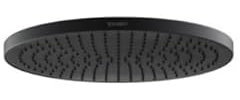 Duravit Kopfbrause 1jet 230, UV0660017046, Farbe: Schwarz Matt