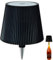 Lampada per Bottiglia Senza Fili, Lampada Bottiglia di Vino per Bottiglie di Liquore 3 Colori Dimmerabili a Batteria Ricaricabile Paralume da Tavolo Touch per Ristorante, Bar (nero)