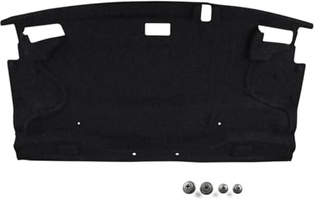 Fussmatten Auto Für 3er F30 2013-2019 Auto Heckkofferraum Firewall Mat Pad Cover Schallwärmedämmung Baumwolle Noise Deadener Autoteppiche