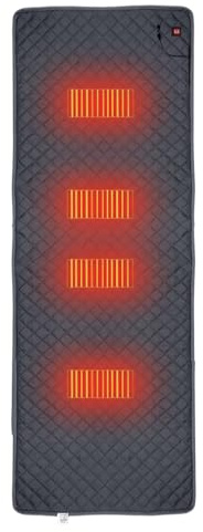 Camping Beheizte Schlafsackunterlage Beheizte Schlafsackeinlage Outdoor USB Heizmatte für Home Offices Auto Angeln Liner