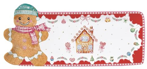 Easy Life SWEC1471 - Sweet Christmas Teller, 36 x 16 cm, rechteckig