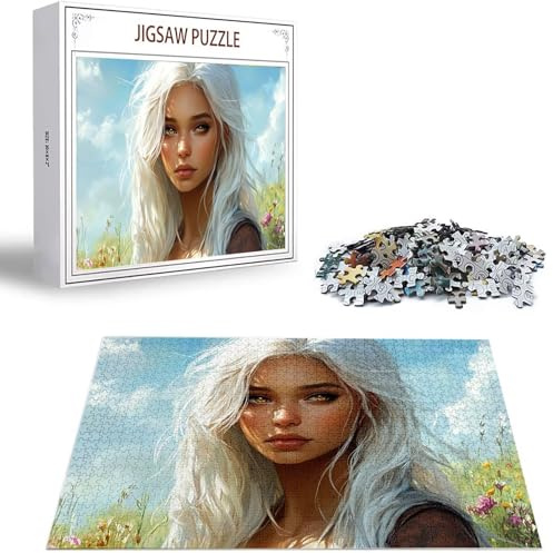 Puzzle 3000 Piezas Mujer Rompecabezas para Adultos, un Rompecabezas Desafiante, Juegos de Puzzle para Toda la Familia, Letras en la Parte Posterior, Decoración del Hogar, Regalos Paisaje B-1041