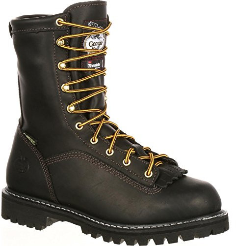 Georgia Boot Lace-to-Toe GORE-TEX® Waterproof 200G Insulated Work Boot, Black, Size 12(M)