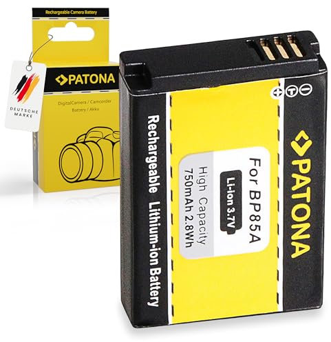 PATONA IA-BP85A Li-Ion Battery 3.7V 750mAh for Samsung PL210 | SH100 | ST200 | ST200F | ST201 | ST201F | ST205F | WB210