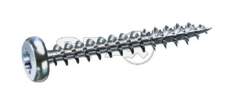 SPAX Halbrundkopf T20 Pan-Head 4x30 Edelstahl A2 200 Stk