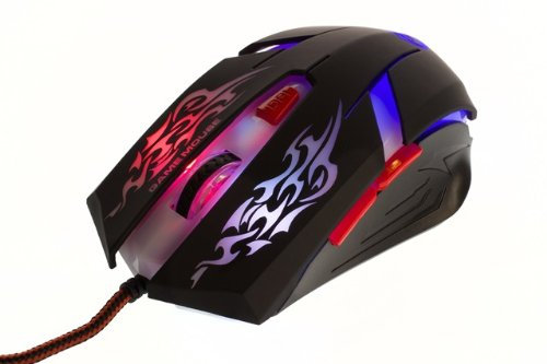 Itek Scorpion Raindevil Gaming Mouse, 2400DPI, 6 Bottoni, Nero