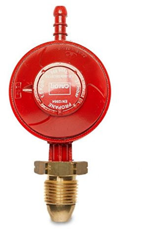 CALOR GAS Propane 37mbar Gas Regulator Camping Cooking Equipment, Red, One Size