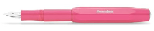 Kaweco SKYLINE SPORT Fountain Pen Pink I Premium Reservoir Pen for Ink Cartridges 13 cm I Nib: M (Medium)