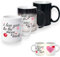 Magic Mug Personalised Colour Changing Mug I Love You to The Moon and Back Valentine's Day