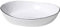 broste Copenhagen 14533287 Servierschale, Porzellan, Weis, 18, 2 x 20 x 4 cm