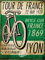 Tour De France Bicycle Club 1869 Metal Sign - 3 Sizes To Choose (12” x 8” 300 x 200 mm)