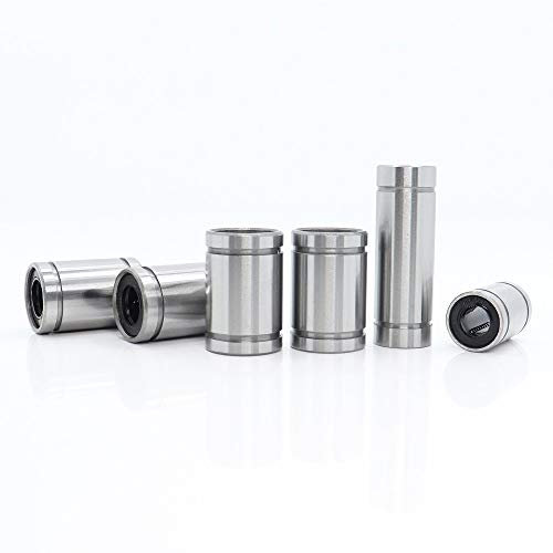 TANGJIANCHENG Lineare Kugellager Linearlager Set for JGAurora A5 / A5S / A1 A3S LM10UU LM8UU LM8LUU Linear Motion Lager 3D-Drucker-Teile