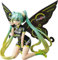 Banpresto BP19400 Miku Hatsune Actionfigur, Racing Miku 2017 Team Ukyo Cheering Ver, Chronicle, 13 cm, Mehrfarbig