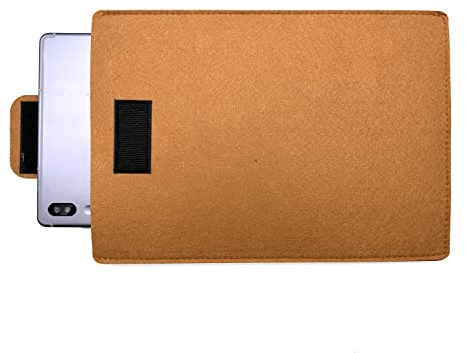 Lobwerk Hülle für Tablet Pc Notebook Laptop eBook iPad Tab Book Cover Schutz Slim Case Klettverschluss Filz Laptoptasche Ultrabook