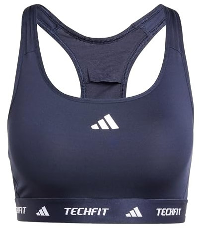 adidas Damen Techfit Bra, Legend Ink F17, XL
