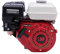 Moteur à Essence 4 Temps 5100w 7.5CV Moteur Thermique à Essence Moteur De Kart Avec Arbre Refroidissement à Air Alarme Manque d'Huile Démarreur Électrique 3.6l Rouge